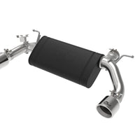 aFe MACHForce XP 3in to 2.5in 304 SS Axle-Back Exhaust w/ Polished Tips 14-16 BMW M235i - Mufflers &