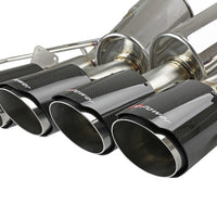 aFe MACHForce XP Axle Back 304SS Exhaust w/ Carbon Fiber Tips 15-19 Chevy Corvette Z06 - Mufflers &