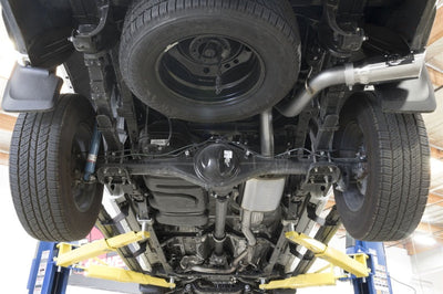 aFe MACHForce XP Cat-Back SS Exhaust w/ Polished Tips 16 Toyota Tacoma V6-3.5L - Mufflers &