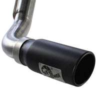 aFe MACHForce XP Exh CB GM Silverado/Sierra 1500 2014 V*-5.3/6.2L Black tip - Exhaust Mufflers & Tips