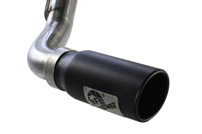 aFe MACHForce XP Exh CB GM Silverado/Sierra 1500 2014 V*-5.3/6.2L Black tip - Exhaust Mufflers & Tips