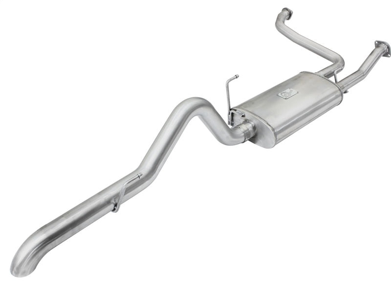 aFe MACHForce XP Exhaust Cat-Back 2.5/3in SS-409 w/ Hi-Tuck Tip 05-15 Nissan Xterra V6 4.0L - Mufflers & Tips
