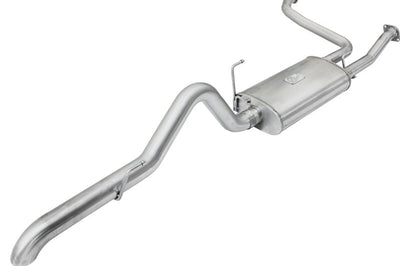 aFe MACHForce XP Exhaust Cat-Back 2.5/3in SS-409 w/ Hi-Tuck Tip 05-15 Nissan Xterra V6 4.0L - Mufflers & Tips
