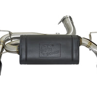 aFe MACHForce XP Exhausts Axle-Back 12-15 BMW 335i 3.0T (SS w/Black Tips) - Exhaust Mufflers & Tips
