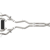 aFe MACHForce XP Exhausts Cat-Back SS 19-21 BMW M2 Competition L6-3.0L w/Carbon Tips - Exhaust Mufflers &