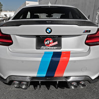 aFe MACHForce XP Exhausts Cat-Back SS 19-21 BMW M2 Competition L6-3.0L w/Carbon Tips - Exhaust Mufflers &
