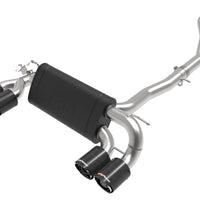 aFe MACHForce XP Exhausts Cat-Back SS 19-21 BMW M2 Competition L6-3.0L w/Carbon Tips - Exhaust Mufflers &