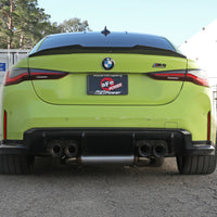 aFe MACHForce XP Exhausts Cat-Back SS 19-21 BMW M2 Competition L6-3.0L w/Carbon Tips - Exhaust Mufflers &