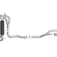aFe MACHForce XP Exhausts Cat-Back SS 19-21 BMW M2 Competition L6-3.0L w/Carbon Tips - Exhaust Mufflers &