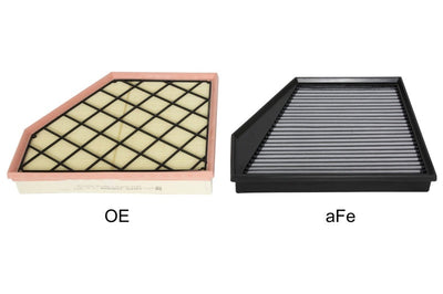 aFe Magnum FLOW Pro DRY S OE Replacement Filter 2016 Chevrolet Camaro SS V8 6.2L - Air Filters