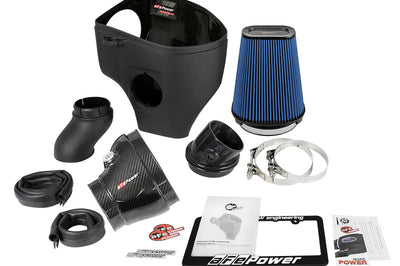 aFe Magnum Force Stage-2 Track Series Carbon Fiber AIS w/ Pro 5R Media - 18 Dodge Challenger V8-6.2L - Air Intake