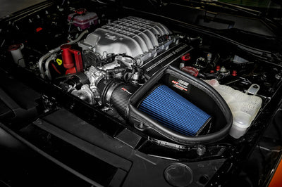 aFe Magnum Force Stage-2 Track Series Carbon Fiber AIS w/ Pro 5R Media - 18 Dodge Challenger V8-6.2L - Air Intake