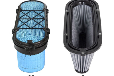 aFe MagnumFLOW Air Filters OER Pro Dry S 08-13 Chevrolet Corvette (C6) 6.2L V8