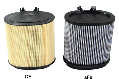 aFe MagnumFLOW OE Replacement Pro DRY S Air Filters 09-12 Porsche 911 (977.2) H6 3.6L/3.8L