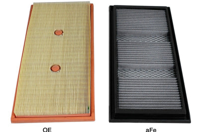 aFe MagnumFLOW OEM Replacement Air Filter Pro DRY S 12-14 Mercedes-Benz C/E/ML-Class V6 3.5L - Filters