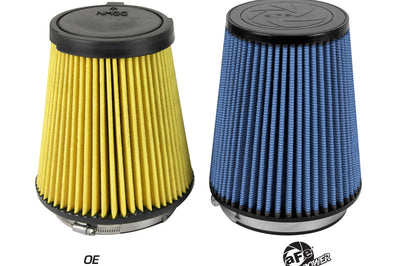 aFe MagnumFLOW Replacement Air Filter w/ Pro 5R Media 16-19 Ford Mustang GT350 V8-5.2L - Filters
