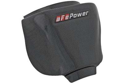 aFe MagnumFORCE Intake Rain Shield 15-16 Dodge Challenger SRT Hellcat 6.2L V8 (sc) - Carbon Finish - Air Systems