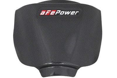 aFe MagnumFORCE Intake Rain Shield 15-16 Dodge Challenger SRT Hellcat 6.2L V8 (sc) - Carbon Finish - Air Systems
