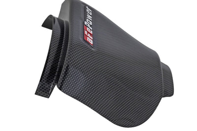 aFe MagnumFORCE Intake Rain Shield 15-16 Dodge Challenger SRT Hellcat 6.2L V8 (sc) - Carbon Finish - Air Systems