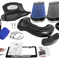 aFe Momentum Black Series Carbon Fiber Intake System P5R 14-17 Chevy Corvette 6.2L (C7) - Air Systems