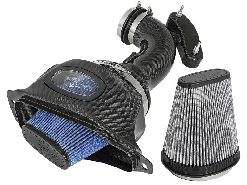 aFe Momentum Black Series Carbon Fiber Intake System P5R 14-17 Chevy Corvette 6.2L (C7) - Air Systems