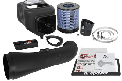aFe Momentum HD Pro 10R Cold Air Intake System 2017 GM Diesel Trucks V8-6.6L L5P - Systems