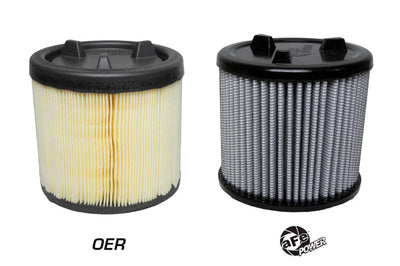 aFe Power 21-22 Ford Bronco EcoBoost L4 2.3L(t) / V6 2.7L(tt) Magnum FLOW Pro Dry S Air Filter - Filters