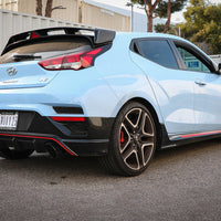 aFe Power Axle Back Exhaust - 19-20 Hyundai Veloster N L4-2.0L (t) - Mufflers & Tips