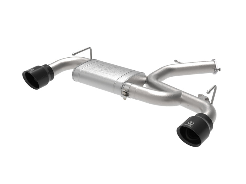 aFe Power Axle Back Exhaust - 19-20 Hyundai Veloster N L4-2.0L (t) - Mufflers & Tips