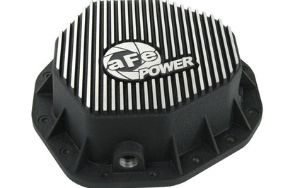 aFe Power Cover Rear Differential COV Diff R Dodge Diesel Trucks 03-05 L6-5.9L Machined - Drivetrain