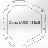 aFe Power Rear Diff Cover Black w/Machined Fins 17 Ford F-350/F-450 6.7L (td) Dana M300-14 (Dually) - Drivetrain
