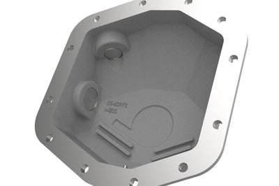 aFe Power Street Series Rear Differential Cover Raw w/Machined Fins 18-21 Jeep Wrangler JL Dana M200 - Drivetrain