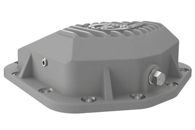 aFe Power Street Series Rear Differential Cover Raw w/Machined Fins 18-21 Jeep Wrangler JL Dana M200 - Drivetrain