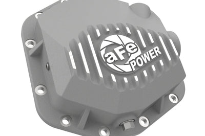 aFe Power Street Series Rear Differential Cover Raw w/Machined Fins 18-21 Jeep Wrangler JL Dana M200 - Drivetrain