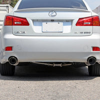 aFe POWER Takeda 06-13 Lexus IS250/IS350 SS Axle-Back Exhaust w/ Polished Tips - Mufflers &