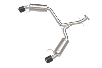 aFe POWER Takeda 06-13 Lexus IS250/IS350 SS Axle-Back Exhaust w/ Carbon Tips - Mufflers &