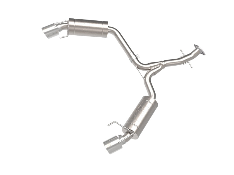 aFe POWER Takeda 06-13 Lexus IS250/IS350 SS Axle-Back Exhaust w/ Polished Tips - Mufflers &