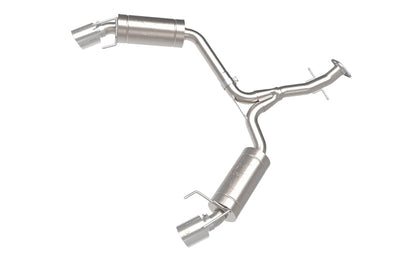 aFe POWER Takeda 06-13 Lexus IS250/IS350 SS Axle-Back Exhaust w/ Polished Tips - Mufflers &