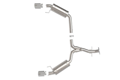 aFe POWER Takeda 06-13 Lexus IS250/IS350 SS Axle-Back Exhaust w/ Polished Tips - Mufflers &