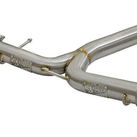 aFe POWER Takeda 16-17 Honda Civic I4-1.5L (t) 2.25-2.5in 304 SS CB Dual-Exit Exhaust Polish Tip - Mufflers & Tips