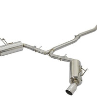 aFe POWER Takeda 16-17 Honda Civic I4-1.5L (t) 2.25-2.5in 304 SS CB Dual-Exit Exhaust Polish Tip - Mufflers & Tips