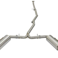 aFe POWER Takeda 16-17 Honda Civic I4-1.5L (t) 2.25-2.5in 304 SS CB Dual-Exit Exhaust Polish Tip - Mufflers & Tips