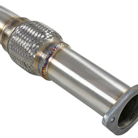 aFe POWER Takeda 2.5in 304 SS CB Exhaust w/ Carbon Fiber Tips 17-19 Infiniti Q60 V6-3.0L (tt) - Mufflers &