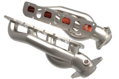 aFe Power Twisted Steel 304SS Shorty Header 2021 Ram 1500 TRX V8-6.2L - Exhaust Mufflers & Tips