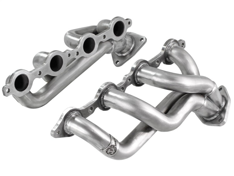 aFe Power Twisted Steel Headers 409 Stainless 02-13 GM Silverado/Sierra 1500 V8 GMT800/GMT900 - Exhaust Mufflers & Tips