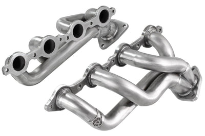 aFe Power Twisted Steel Headers 409 Stainless 02-13 GM Silverado/Sierra 1500 V8 GMT800/GMT900 - Exhaust Mufflers & Tips