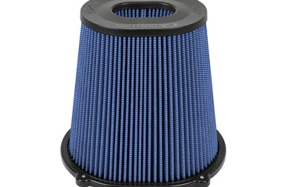 aFe Quantum Pro-5 R Air Filter Inverted Top - 5in Flange x 9in Height - Oiled P5R - Intake Systems