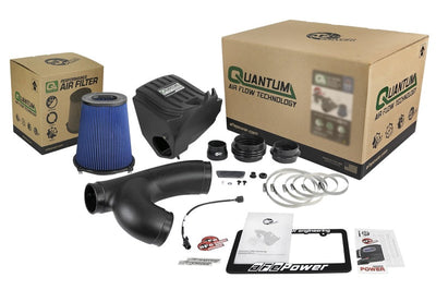 aFe Quantum Pro 5R Cold Air Intake System 15-18 Ford F150 EcoBoost V6-3.5L/2.7L - Oiled - Systems