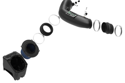 aFe Quantum Pro 5R Cold Air Intake System 17-18 Ford Powerstroke V8-6.7L - Oiled - Systems