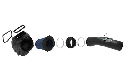 aFe Quantum Pro 5R Cold Air Intake System 17-18 GM/Chevy Duramax V6-6.6L L5P - Oiled - Systems